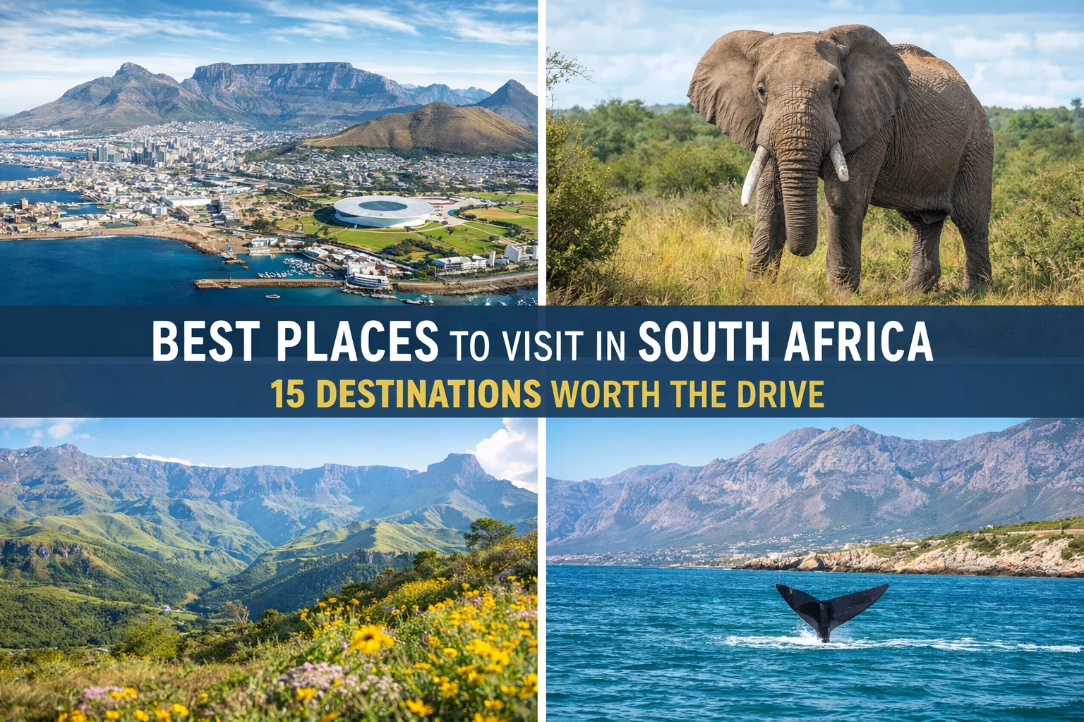Best Places to Visit in South Africa: 15 Destinations Worth the Drive